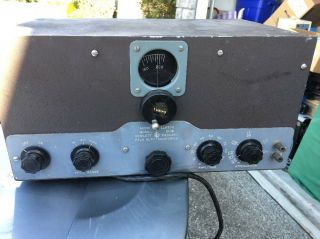 Vintage Hp Hewlett Packard Tube Audio Oscillator Model 201b