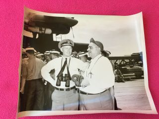 U.  S.  Navy Vintage Photo War Era Wwii Puerte Rico U.  S.  S Iowa Gov.  Jesus Pinero