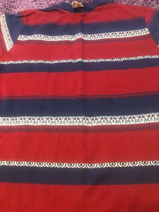 Vintage 1970s HANG TEN Striped T Shirt Surf Skate 6