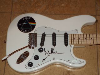 Nick Mason Pink Floyd Signed Guitar Jsa Autographed Electric Guitar Rare