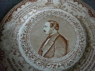 Rare 1861 In Memory Of Prince Albert 9 