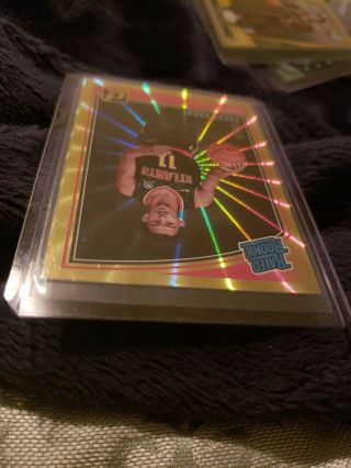 2018 - 19 Donruss Rated Rookie Gold Laser TRAE YOUNG RC 6/10 Hawks  11