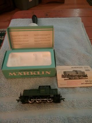 Marklin 3069 Locomotive Diesel Vintage Rare Apr 260032