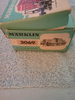 MARKLIN 3069 LOCOMOTIVE DIESEL VINTAGE RARE APR 260032 5