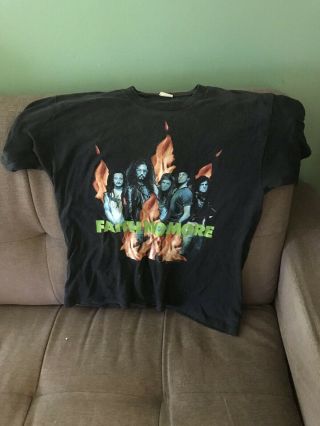 Faith No More Vintage 1989 The Real Thing Tour Shirt Brockum Size L