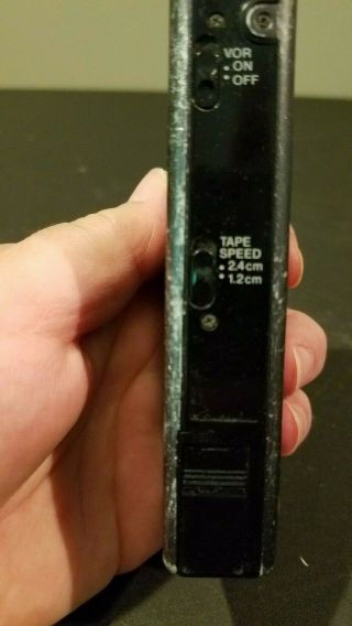 VINTAGE Sony BM - 575 Handheld Cassette Voice Recorder 4