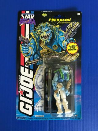 1994 Vintage Gi Joe Predacon Star Brigade Lunartix Aliens 51 Carded