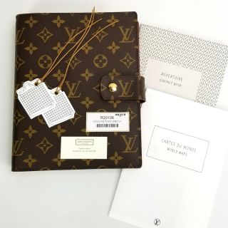 Rare Collector Item Louis Vuitton World Travelers Book Large Agenda Planner