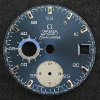 Rare Vintage Blue Omega Seamaster 176.  007 Zifferblatt Dial 29.  9mm Cal 1040