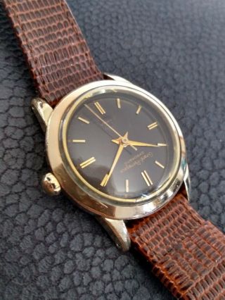 VINTAGE Girard Perregaux GYROMATIC GOLD PLATED 80 MICRONS wristwatch men’s 3