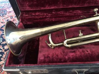Vintage Couesnon Paris Trumpet With Case 6