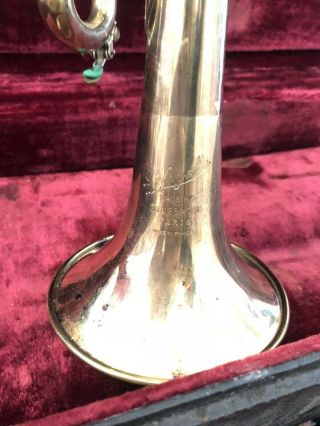 Vintage Couesnon Paris Trumpet With Case 7