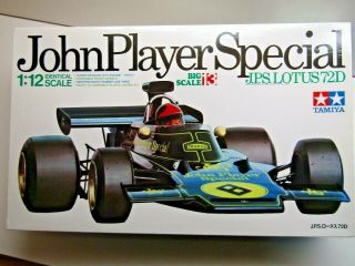 Tamiya 1:12 Vintage Big Scale Team Lotus 72d John Player Emmerson Fittipaldi