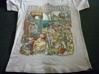 BOLT THROWER 2010 TOURT - SHIRT,  VINTAGE T - SHIRT,  GIG POSTER,  LIKE DEATH,  DEICIDE 9