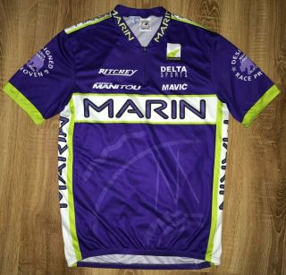 Marin Parentini Rare Vintage Cycling Jersey Size 5 (xl)