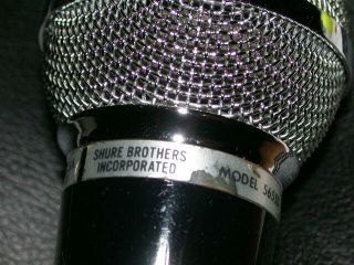VINTAGE SHURE 565SD MICROPHONE - UNISPHERE I - MADE in USA 3