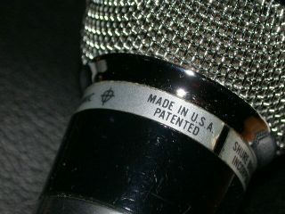 VINTAGE SHURE 565SD MICROPHONE - UNISPHERE I - MADE in USA 5