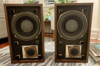 Vintage 1960 ' s - 70s Advent Smaller Loudspeaker Speakers Refoamed & Sound Awesome 2