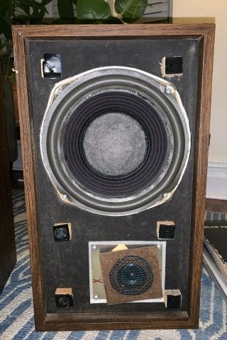 Vintage 1960 ' s - 70s Advent Smaller Loudspeaker Speakers Refoamed & Sound Awesome 3