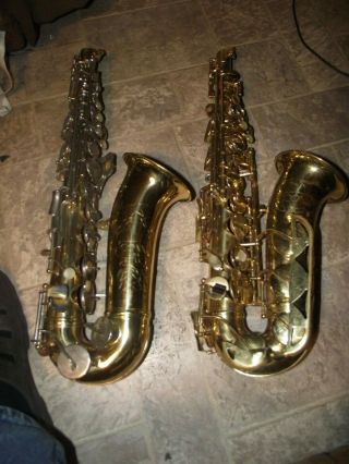 Vintage Conn Alto Saxophones As Parts Or Restoration