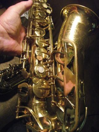 Vintage Conn alto saxophones as parts or restoration 8