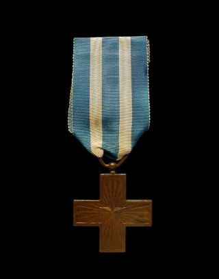 Wwi Wwii Italy Italian War Merit Cross Medal