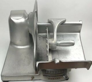 Vintage Hobart Model 410 Meat Deli Slicer - - - Made In USA - 1947 5