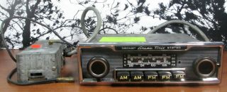 Vintage Becker Autoradio Grand Prix Stereo MU Car Radio w/ Amplifier 12 Volts 2