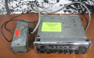 Vintage Becker Autoradio Grand Prix Stereo MU Car Radio w/ Amplifier 12 Volts 4
