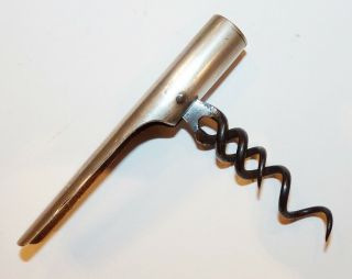 Corkscrew - Rare Marked Wilson 1877 Patent With Apple Corer