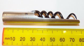 Corkscrew - Rare Marked Wilson 1877 Patent with Apple Corer 6