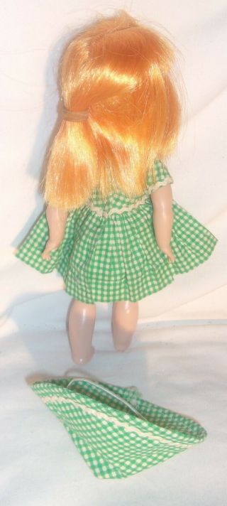 VINTAGE VOGUE GINNY WALKING DOLL WITH RED HAIR,  GREEN EYES,  FRECKLES LOOKS GOOD 2