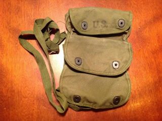 Wwii Us Army 3 Pocket Mkii Grenade Carrier Kaypey,  1945