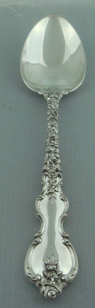 International Du Barry Dubarry Sterling Silver Oval Soup Spoon