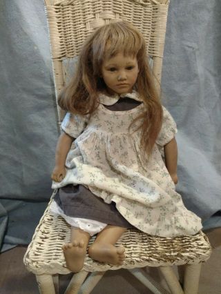 3 Vintage Annette Himstedt German Barefoot Children Dolls Kathe Ellen Paula 2