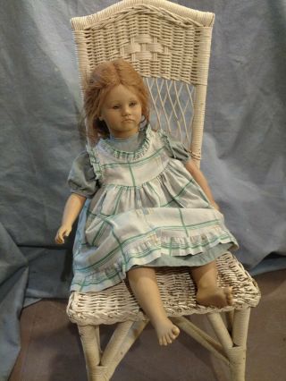 3 Vintage Annette Himstedt German Barefoot Children Dolls Kathe Ellen Paula 8