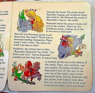 1968 MATTEL LIDDLE KIDDLE STORYBOOK RAPUNZEL AND THE PRINCE 3