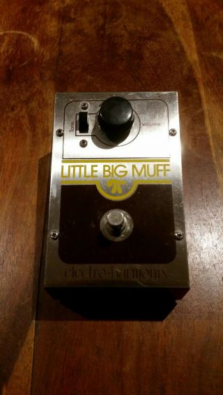 Ehx 70s Little Big Muff Fuzz Guitar Pedal Electro - Harmonix Vintage