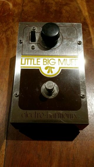 EHX 70s Little Big Muff Fuzz Guitar Pedal Electro - Harmonix Vintage 2