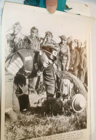 Wwii Ap Wire Photo German Nazi Youths Get Trained On Anti Tank Weapon Dsp401