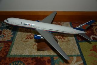 Vintage 1/100 Wesco Canadian Airlines Boeing 767 - 300 Desktop Model Aircraft