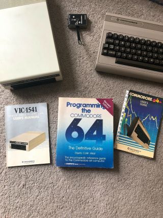 Vintage Commodore 64 Personal Computer with Manuals 2
