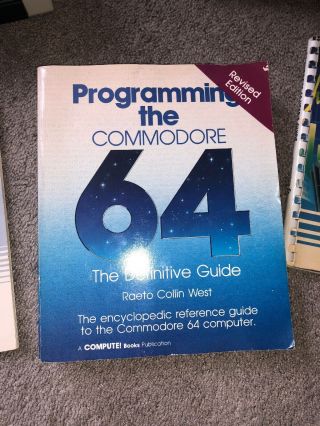 Vintage Commodore 64 Personal Computer with Manuals 9