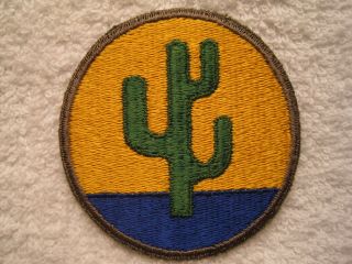 Us Army Wwii 103rd Infantry Division Great Looking 100 Total Patch