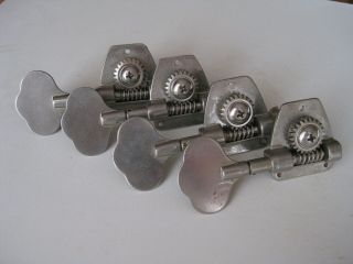 Vintage Yamaha Bb Bass Guitar Tuners Set For Project / Upgrade