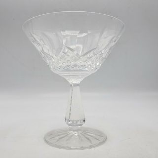 Vintage Waterford Crystal Colleen/ Trilogy Champagne Stem Glass 4 3/4 "