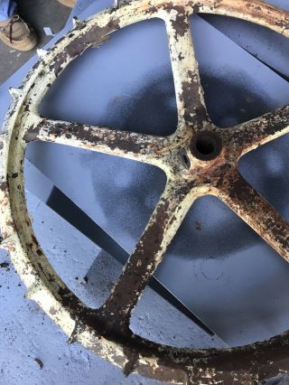 Vintage Farm Equipment Planter Wheel Gear 18 