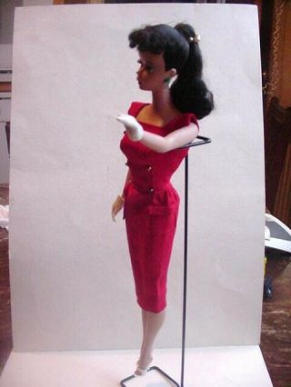 Vintage 1958 MCMLVIII MATTEL Barbie Doll Black Hair Pony Tail 4