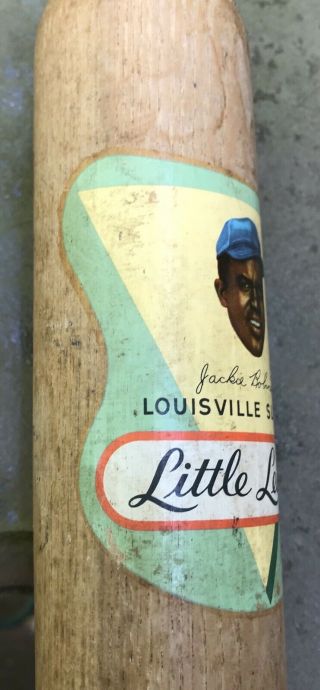 Vintage Jackie Robinson Little League Bat - Louisville Slugger - 1950’s Baseball - 31” 2