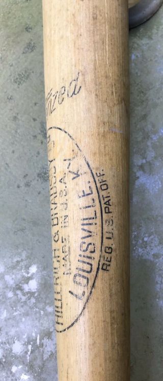 Vintage Jackie Robinson Little League Bat - Louisville Slugger - 1950’s Baseball - 31” 5